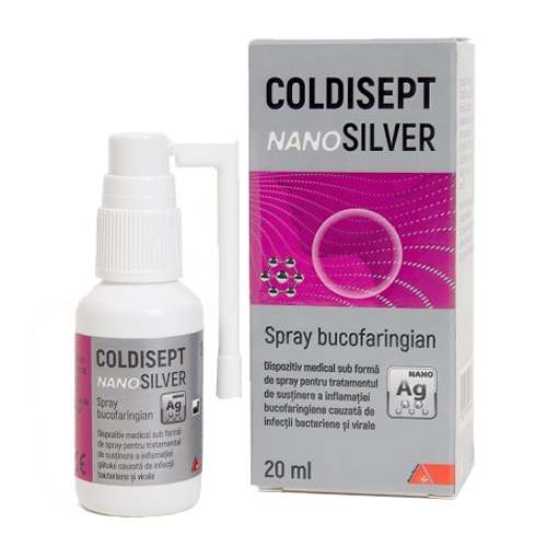 Coldisept Nano Silver Spray Bucofaringian, Arkona Laboratorium